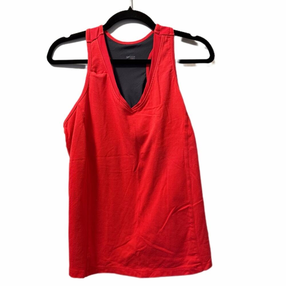 Danskin now workout bra tank faded red pilling